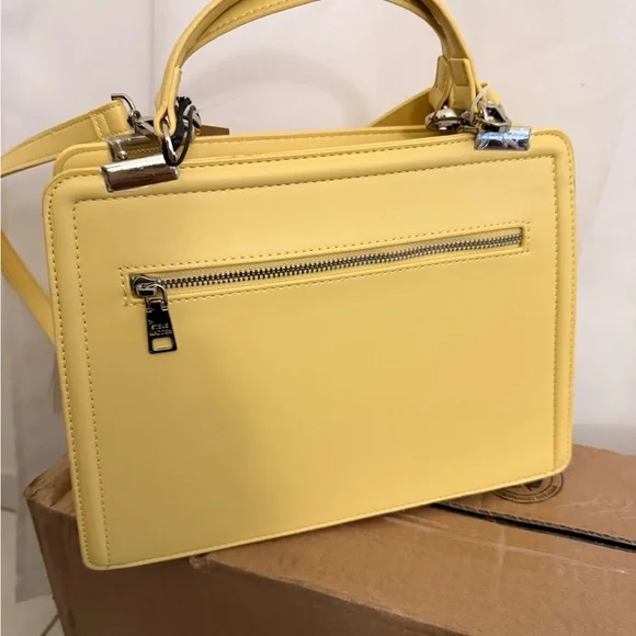 Steve Madden Mustard Crossbody Bag - Picture 2 of 4